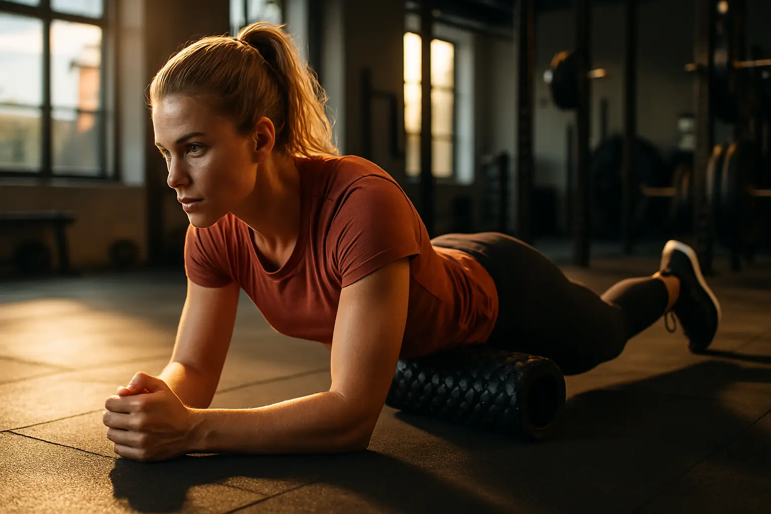 Foam roller routine: het hele lichaam in 15 minuten